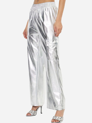 Elastic Waist Wide Leg Pants Divacious