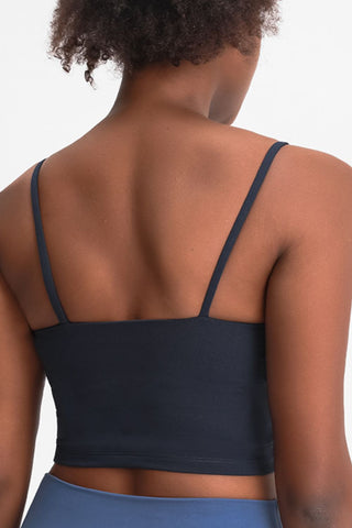 Millennia Feel Like Skin Scoop Neck Sports Cami Trendsi