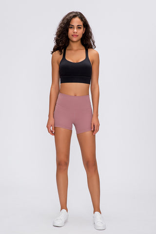 Millennia Stitch Active Shorts Trendsi