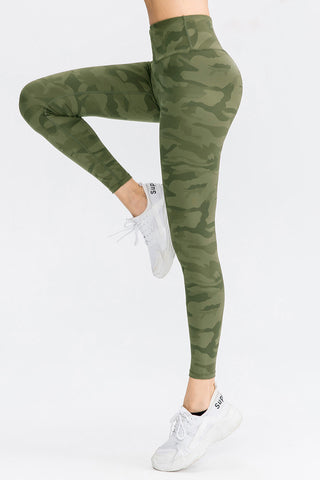 High Waist Active Leggings Trendsi