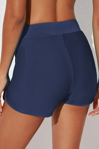 Drawstring Waist Swim Shorts Divacious