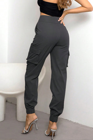 High Waist Cargo Pants Divacious