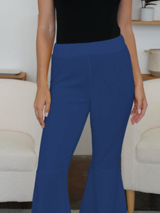 High-Low Bootcut Pants Divacious