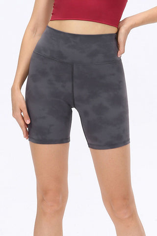 Wide Waistband Sports Shorts Divacious