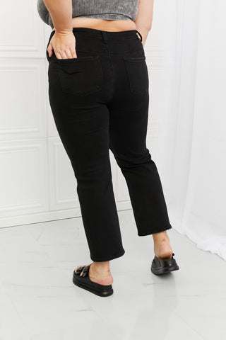 Full Size Yasmin Relaxed Distressed Jeans Divacious