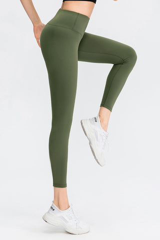 High Waist Active Leggings Trendsi