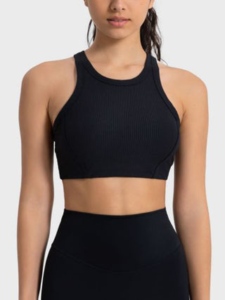 Millennia Wide Strap Cropped Sport Tank Trendsi