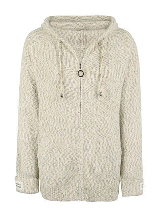 Zip-Up Hooded Sweater Divacious