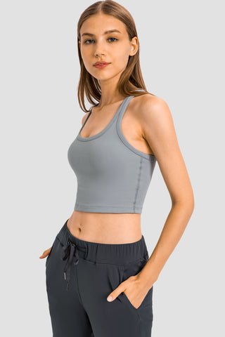 Millennia Racerback Sports Bra Trendsi