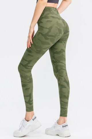 High Waist Active Leggings Trendsi