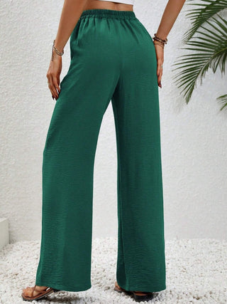 Wide Leg Drawstring Pants Divacious