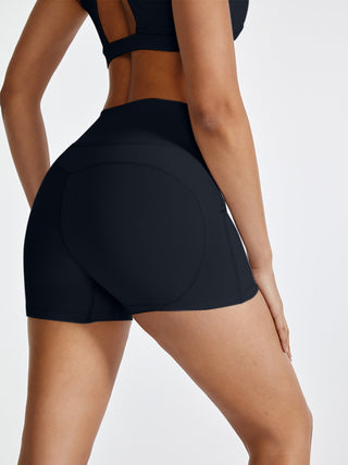 High Waist Active Shorts Trendsi