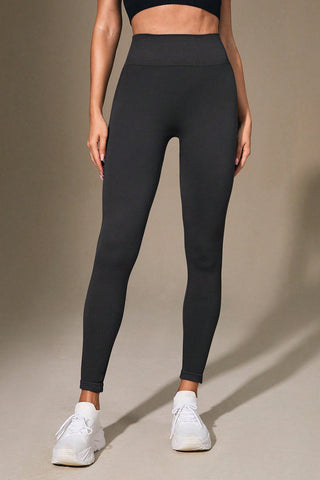 Wide Waistband Sports Leggings Trendsi