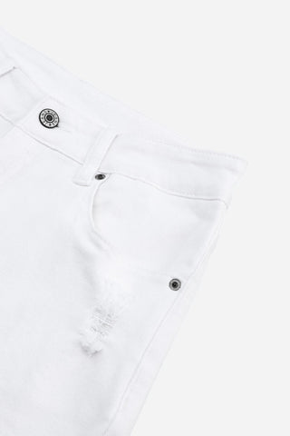 Distressed Jeans with Pockets Divacious