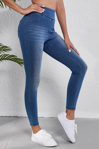 High Waist Skinny Jeans Divacious