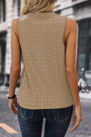 Textured Notched Tank Divacious