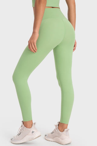 Millennia Basic Full Length Active Leggings Trendsi