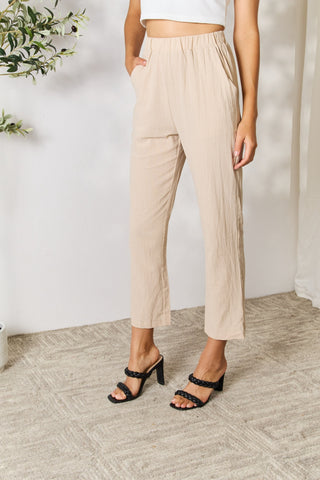 Pull-On Pants with Pockets Divacious