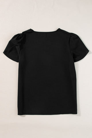 V-Neck Short Sleeve T-Shirt Divacious