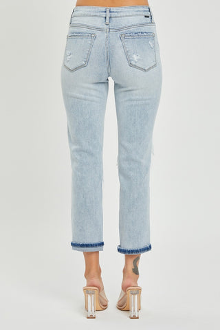 Mid-Rise Sequin Patched Jeans Divacious