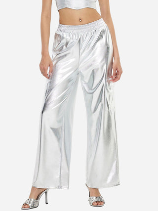 Elastic Waist Wide Leg Pants Divacious