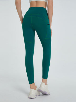 High Waist Active Leggings Trendsi