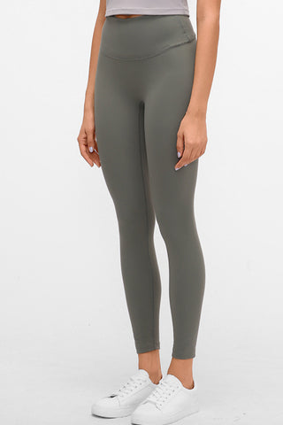 Millennia Basic Full Length Active Leggings Trendsi