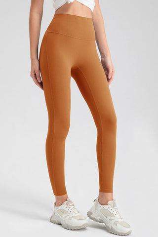 High Waist Skinny Active Pants Trendsi