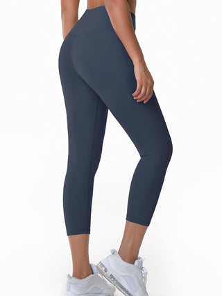 Wide Waistband Active Leggings Trendsi