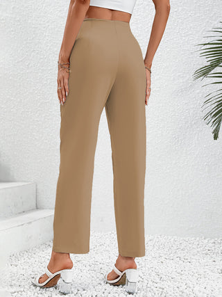 Ruched Long Pants Divacious