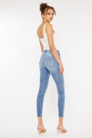 Kancan High Waist Cat's Whiskers Skinny Jeans Divacious