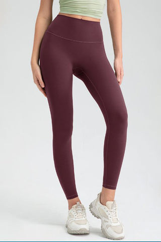 Wide Waistband High Waist Sport Leggings Trendsi