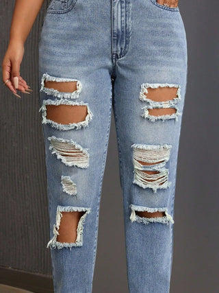 Divacious High Rise Jeans with Pockets - Divacious